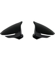 Seat Leon Uyumlu Mk3 2013 Sonrası Batman Yarasa Ayna Kapağı (Piano Black)