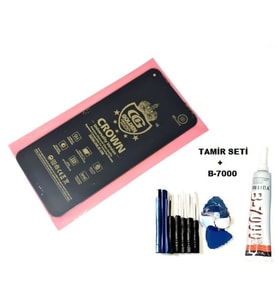 Tkgz Tecno Spark 6 Uyumlu Lcd Ekran Dokunmatik + B-7000 + Tamir Seti