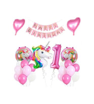 UNİCORN DOĞUM GÜNÜ BALON SETİ