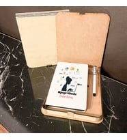 Bilgisayar Mühendisi Ahşap Kutulu Defter Kalem Set 001