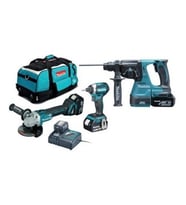 Makita DLX3070TX 18V 5.0AH Akülü 3'lü Kombine Set