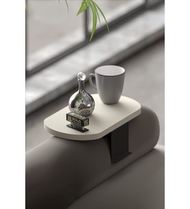 Ayarlanabilir Yan Sehpa Bej
