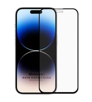 Microsonic Apple iPhone 15 Seramik Matte Flexible Ekran Koruyucu Siyah