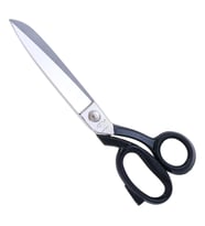FDM Horsehead 421-10 Somunlu Terzi Makası Siyah Saplı D-140 No:10 (25 cm)
