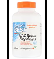Doctor's Best  N-Acetyl L-Cysteine N.A.C Detox OZELSPORCUGIDALARIN'DAN 180 Veggie Capsul.3744 (Renksiz)