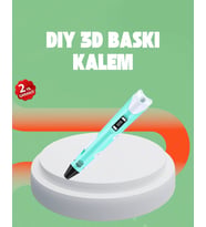 Üç Boyutlu 3d Yazıcı Kalem Abs Ve Pla Uyumlu
