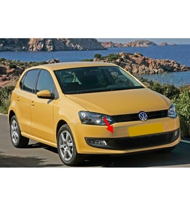 VW Polo 2010-2014 Ön Tampon Çeki Çekme Demiri Kapağı 6R0807241A