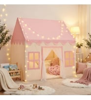 Pembe Oyun Çadırı Masal Evi Çocuk Oyun Evi Pembe Rüya Evi Renkli Oyun Çadırı Oyun Alanı