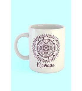 Mandala Namaste Baskılı Kahve Kupası