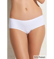 Pierre Cardin Kadın Pamuklu Classic Brief 5li Külot (Çok Renkli)