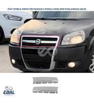 Fiat Doblo Krom Ön Panjur 2 prç. 2006-2010 Arası P. Çelik