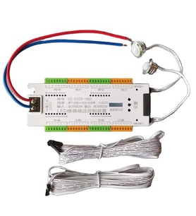 Akıllı Merdiven Aydınlatması lamba PIR hareket sensör STEP-1002 basamak adım kontrol 12V-24V Kontrol Sistemi SMD COB tek renkli LED şerit cihaz (Beyaz)