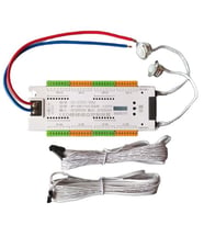 Akıllı Merdiven Aydınlatması lamba PIR hareket sensör STEP-1002 basamak adım kontrol 12V-24V Kontrol Sistemi SMD COB tek renkli LED şerit cihaz (Beyaz)