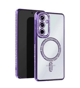 Galaxy A26 Joke Simli Magneticsafe Kılıf - Derin Mor