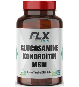 Flx Glucosamine Chondroitin Msm Hyoluronic Zerdeçal 60 Tablet