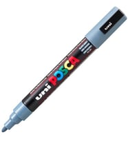 UNİ POSCA SU BAZLI POSTER MARKER 1.8-2.5 KURŞUN GRİ PC-5M