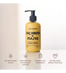 Otama Kırkpınar Çok Kuru Saçlara Saç Kremi Maske 250 Ml