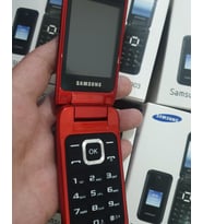 SAMSUNG ÇİFT EKRANLI KAPAKLI TELEFON (Kırmızı)