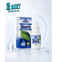 AQUA MED 2 x 35 ML Gliserin Nemlendirici Ağrı Dindirici Kırışıklık Cilt Tırnak Çatlak Deri Bakım Yağı Kozmetik Cilt Bakım Kremi Masaj Friksiyon