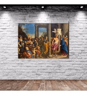 BK Home San Girolamo Della Certosa Tasarımlı Kanvas Tablo 70x100cm-1