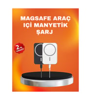 Akıllı Koruma Sistemli MagSafe Araç Tutucu iPhone 12/13/14 Uyumlu