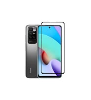 Logis Redmi 10 9D Mat Seramik Tam Kaplayan Ekran Koruyucu Cam (Şeffaf)