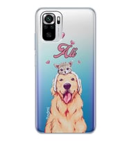 Xiaomi Kedi Köpek Tasarımlı Şeffaf Telefon Kılıfı