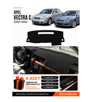 e-biz OPEL VECTRA C (2002-2008) Uyumlu Torpido Koruma, Torpido Örtüsü, Torpido Kılıfı - Siyah - OP016