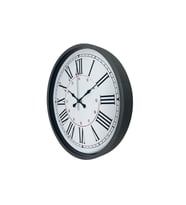 Gri Dekoratif 36 Cm Duvar Saati (Standart)