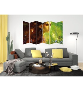 DENİZ KIZI MDF TABLO-1729 MODEL-B