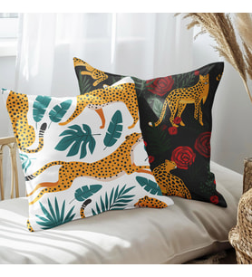eJOYA Modern Tasarımlı 2'li Yastık İçi Ve Kırlent Kılıfı 45cm 113436