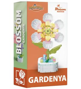 Dostoys Yapı Taşı Serisi Çiçek Yapım Seti Gardenya