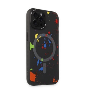 Joko Apple İphone 14 Pro Colorful Magsafe Kapak - Siyah