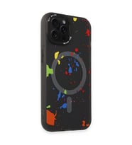 Joko Apple İphone 14 Pro Colorful Magsafe Kapak - Siyah