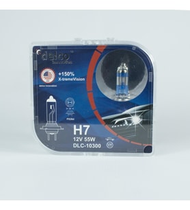 Delco U.s.a H7 X-treme Vision +%150 Fazla Işık Far Ampulü 12 Volt