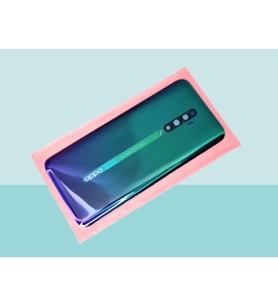 Oppo Reno 2Z Uyumlu Arka Kapak Batarya Kapağı - MAVİ