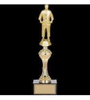 ODAK KUPA - Figürlü Kupalar - Judo / Karate Figürlü Kupalar FG-029 C - 34 cm