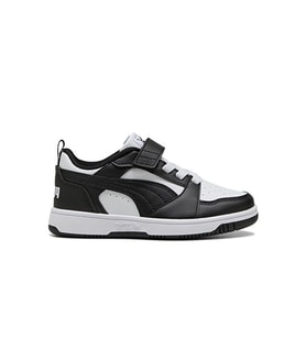 Puma Rebound V6 Lo Ac+ Ps Çocuk Günlük Ayakkabı 39741901 Beyaz (Çok Renkli)