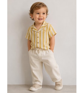 Civil Baby Basic 6-18 Ay Pantolon - Bej