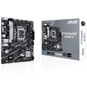 ASUS PRIME B760M-K DDR5 HDMI DP PCIe 16X v4.0 1700p mATX