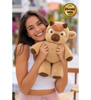 Sevimli Koşan Peluş İnek - Sallandığında Koşan Peluş Oyuncak - Türkiye'de İlk Yerli Üretim