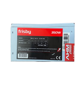 FRİSBY 350 WATT POWER SUPPLY 12 CM FANLI GÜÇ KAYNAĞI GRİ KASA (2 EL YENİLENMİŞ ÜRÜN)