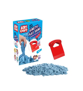 Mulvxurg  Urg02 03686 Aksesuarlı Mavi Kinetik Oyun Kumu 500 Gr (Mulvix)