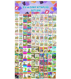2.Sınıf Ev ve Sınıf Kitaplığı İçin Muhteşem 100 lü Kitap Seti (Beyaz)