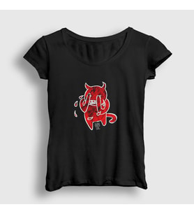Presmono Kadın Siyah Amnesiac Radiohead T-Shirt 103508tt