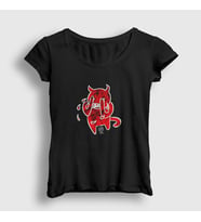 Presmono Kadın Siyah Amnesiac Radiohead T-Shirt 103508tt