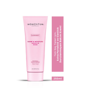 Momentum Kozmetik Durulanmayan Saç Bakım Maskesi Shine & Mousture 250 ml