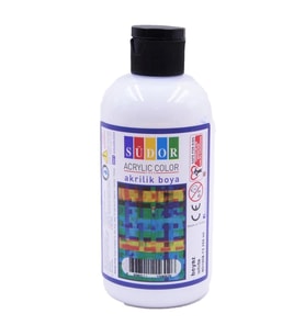 SÜDOR SD1008-13 AKRİLİK BOYA 250 ML BEYAZ