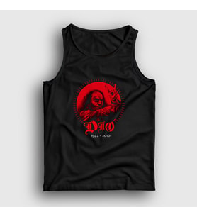 Presmono Unisex Siyah Horns Ronnie James Dio Atlet 143097tt