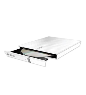 ASUS 8x SDRW-08D2S-U USB 2.0 Slim Harici DVD Yazıcı Beyaz
